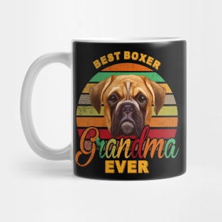 Best Boxer Grandma Ever Mug